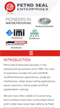 Mobile Screenshot of petroseal.org